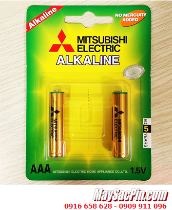 Mitsubishi LR03 _Pin đũa AAA 1.5v Alkaline Mitsubishi LR03 MN2400 chính hãng (Loại vỉ 2viên)